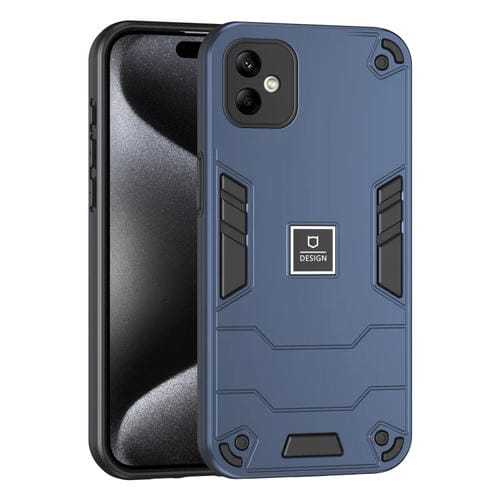 Funda para Teléfono Samsung Galaxy A05 2 En 1 a Prueba de Golpes (Azul)