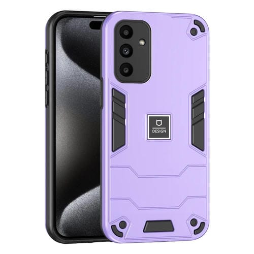Funda para Teléfono Samsung Galaxy A15 2 En 1 a Prueba de Golpes (Púrpura)