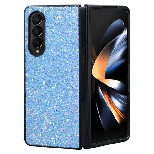 Estuche plegable para Samsung Galaxy Z Fold4 Flash Diamond (Azul Flash)