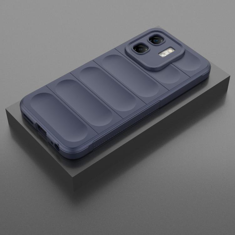 Funda TPU y Franela Infinix Hot 50I 4G Protección Mágica Global (Azul Oscuro)