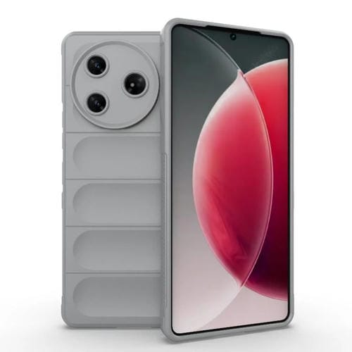 Funda TPU + Franela Tecno Camon 30 Pro 5G Protección Mágica Global (Gris)