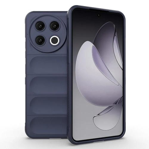 Funda TPU + Franela Tecno Spark 30 Pro Protección Mágica Global (Azul Oscuro)
