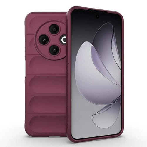 Funda TPU + Franela Protección Mágica Global Tecno Spark 30C 4G (Rojo Vino)