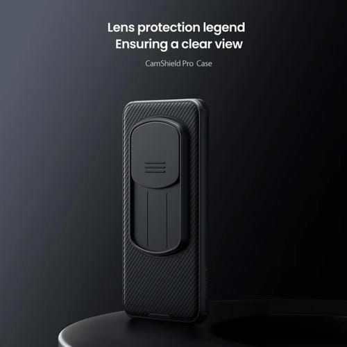 Funda para Teléfono Nillkin Black Mirror Pro Series Camshield para Honor Magic7 Pro (Negra)