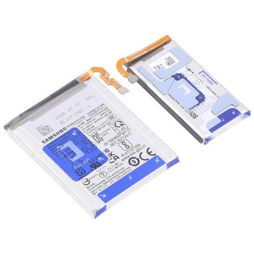 Reemplazo de batería de 1 par para Galaxy Z Flip6 2870 mAh 1130 mAh
