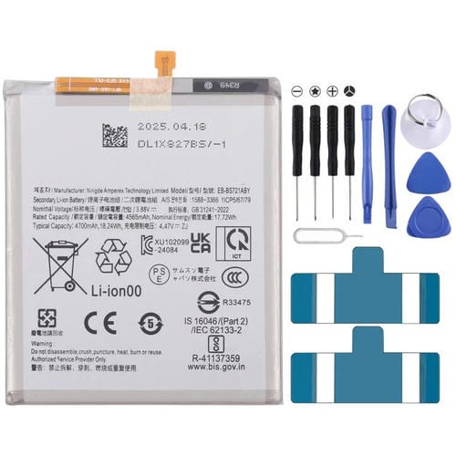 Reemplazo de batería de 4700 mAh para Galaxy S24 FE