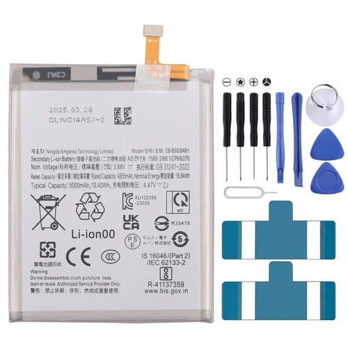 Reemplazo de batería de 5000 mAh para Galaxy S24 Ultra 5G S928