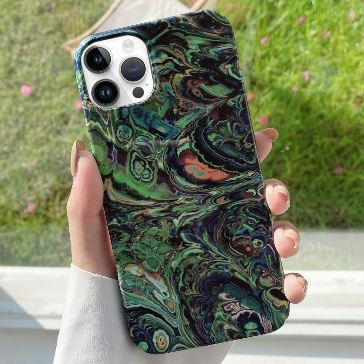Funda de teléfono PC para iPhone 16 Pro Max Barniz de Agua Stick (Acuarela)