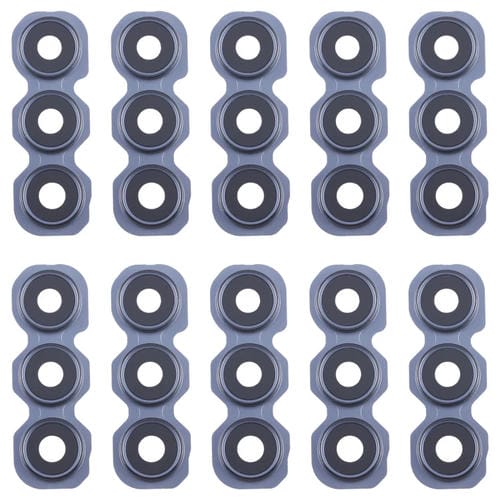 RĂŒckkameraobjektivabdeckung Samsung Galaxy A35 SM-A356B (10 StĂŒck) (Blau)