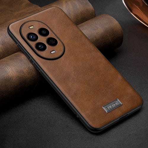 Funda de TelĂ©fono HĂbrida Huawei Nova 13 Pro Sulada TPU a Prueba de Golpes (MarrĂłn)
