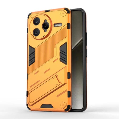 Para Redmi K80 Pro Punk Armor 2 En 1 PC + Funda de Teléfono de TPU con Soporte (Naranja)