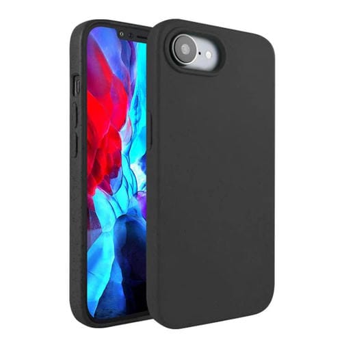 Funda TPU con Paja de Trigo para iPhone 16E (Negra)