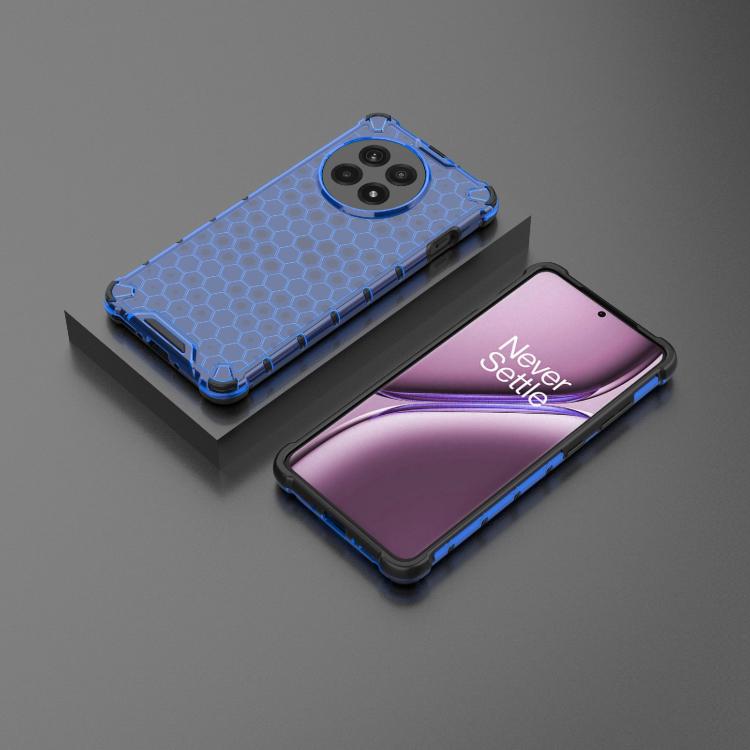Funda Protectora PC + TPU para OnePlus Ace 5 y Ace 5 Pro con Diseño Panal (Azul)