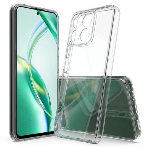 Funda de Teléfono TPU Acrílico para Honor 200 Smart/X7C Resistente a Arañazos (Transparente)