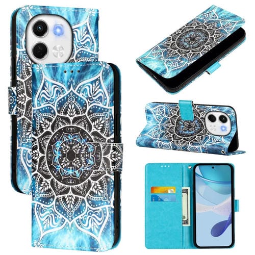 Funda de Teléfono Cuero Tecno Spark 30 5G Pova 6 Neo 5G Mandala Submarina