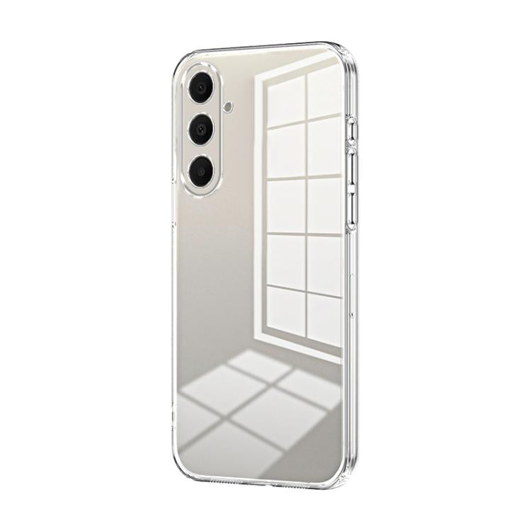 Funda transparente con orificios finos para Samsung Galaxy A17 (transparente)