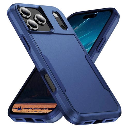 Funda Pioneer Armor de PC y TPU resistente para iPhone 17 Pro (azul)
