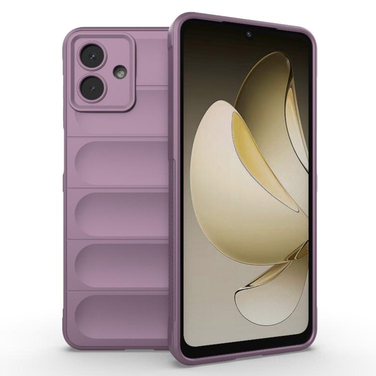 Funda de TPU + franela Magic Shield para Samsung Galaxy A07 4G (morada)