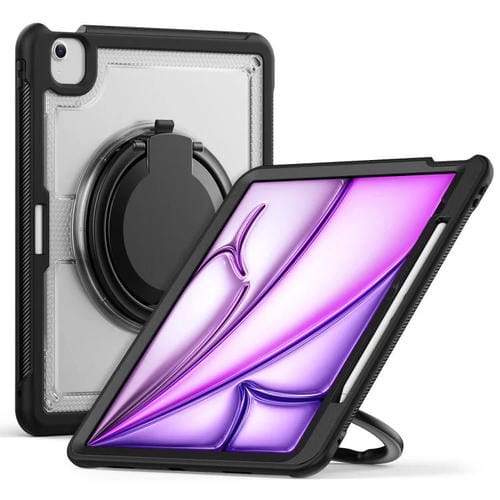 Funda Híbrida Honeycomb para iPad Air 13 con Asa y Correa (Transparente) (2025/2024)