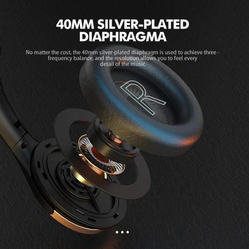 Auriculares Inalámbricos Bluetooth A6 Anc Gaming Studio (Negro)