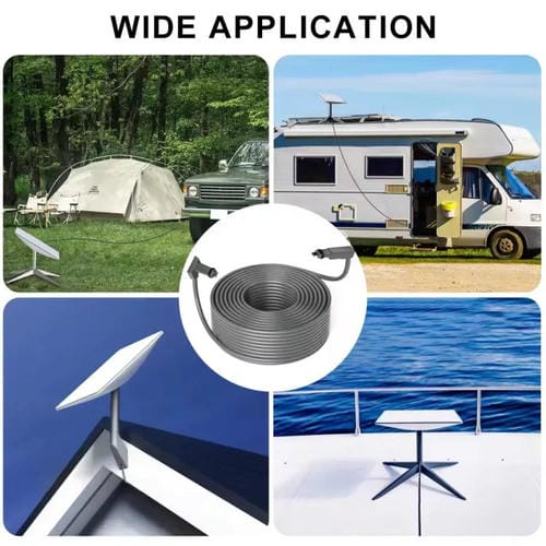 Cable de Conexión Ethernet SL201 Cat5E para Starlink Gen2, Longitud 5 m