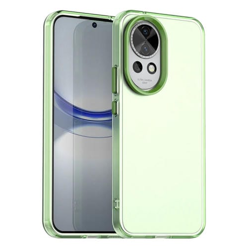 Funda Híbrida TPU a Prueba de Golpes Huawei Nova 13 Candy PC (Verde)
