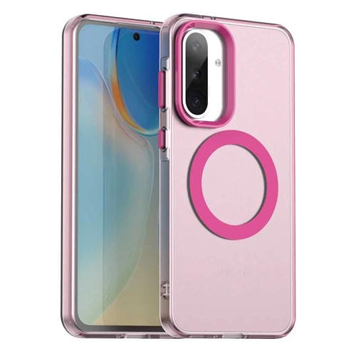 Funda híbrida TPU y PC con Protección Magsafe Candy Samsung Galaxy A36 5G (Roja)