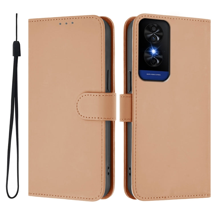 Funda de Cuero con Cordón para TCL 50 5G y 50 Xe Nxtpaper 5G (Desnudo)