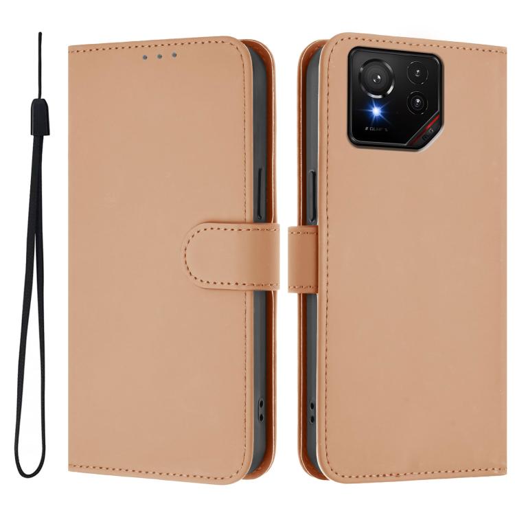 Funda de Cuero con Cordón para Asus Rog Phone 9 y 9 Pro (Piel) con Tacto Suave