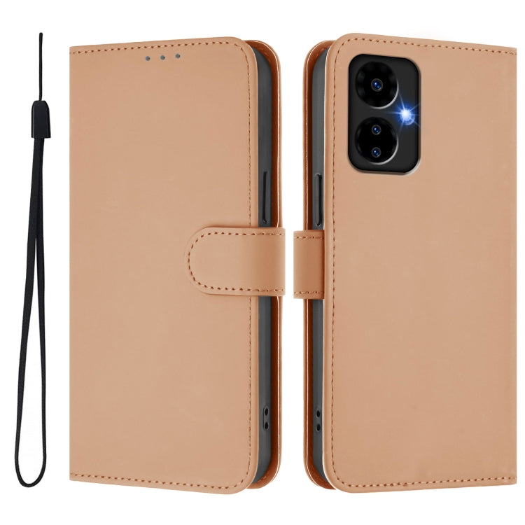 Funda de Cuero con Cordón para Boost Mobile Celero 5G 2024/3 5G (Desnudo)