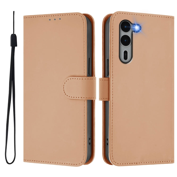Funda de Piel Sintética con Cordón para Teléfono Fujitsu Arrows We2 Plus / F-51E-51E (Piel)