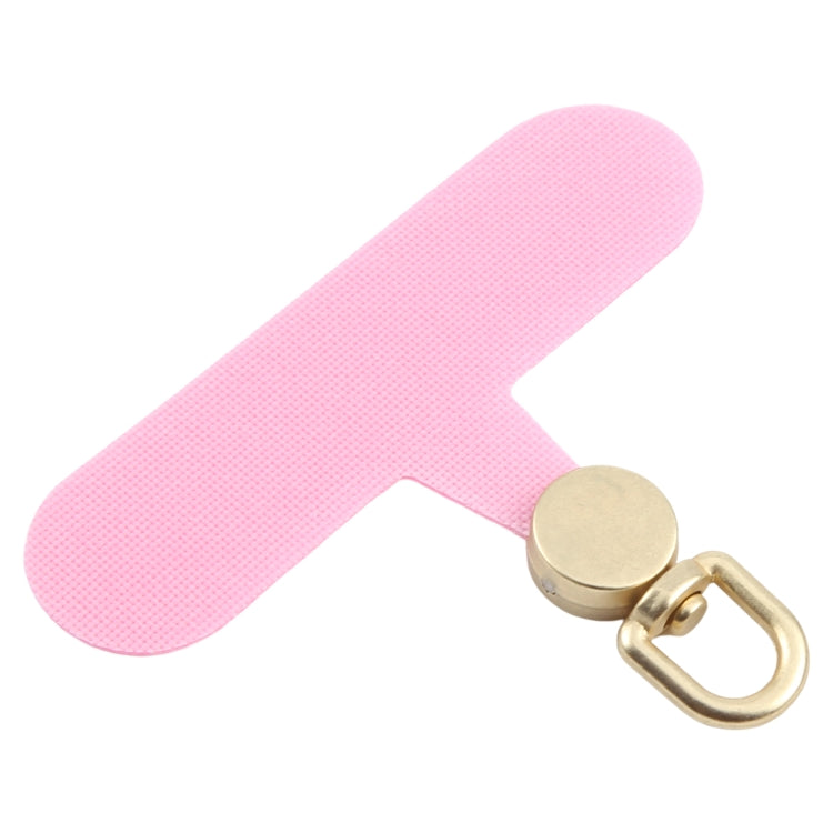 Junta de Fijación para Cordón de Teléfono Móvil con Rotación 360 Grados (Rosa)