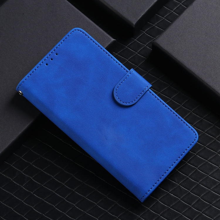 Funda de Cuero con Tapa Magnética para Teléfono HMD Fusion Skin Feel (Azul)