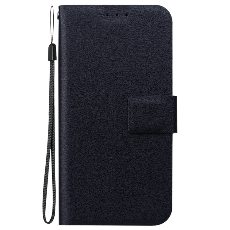 Funda de Cuero Ultradelgada con Hebilla Magnética para Sony Xperia 10 Vi (Negra)