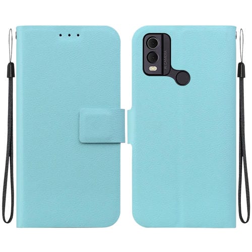 Funda de Cuero Ultrafina con Hebilla Magnética para Nokia C22 (Verde)