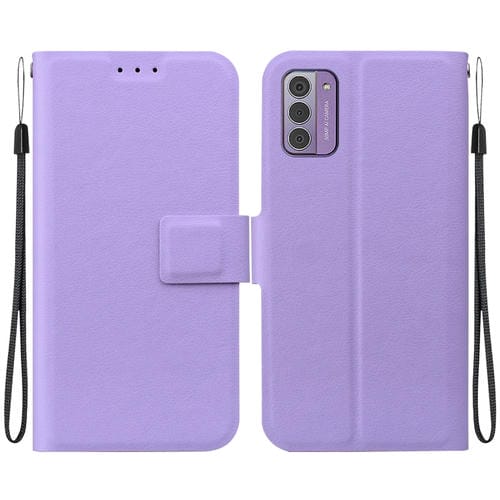 Funda de Cuero Ultrafina con Hebilla Magnética para Nokia G42 (Morado)