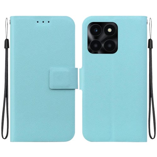 Funda de Cuero Ultrafina con Hebilla Magnética para Honor X6A (Verde)