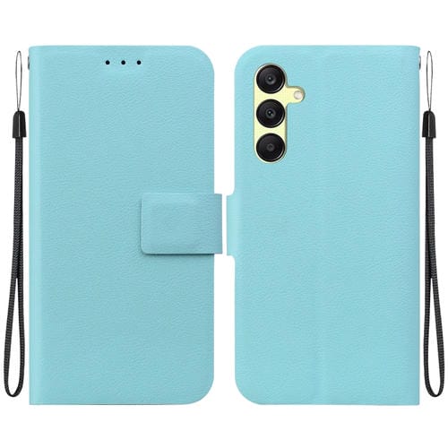 Funda de Cuero con Hebilla Magnética Ultrafina para Samsung Galaxy A25 5G (Verde)