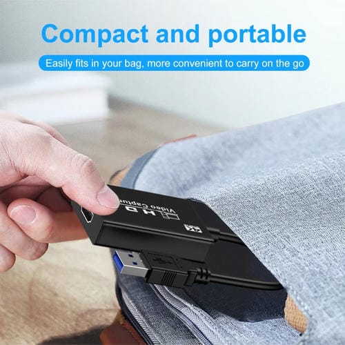 Tarjeta de Captura de Vídeo HDTV USB con Cable