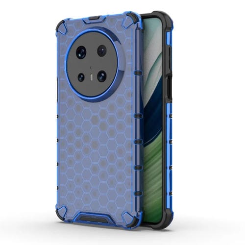 Funda para Huawei Mate 70 Pro y 70 Pro+ a Prueba de Golpes con Diseño Panal de Abeja (Azul)