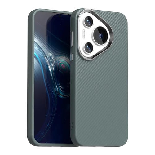 Funda para Teléfono Huawei Pura 70 Carbon Fiber Series Imd (Gris)