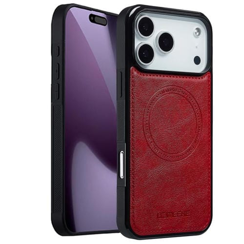 Funda LC.IMEEKE Magsafe para iPhone 17 Pro (roja)