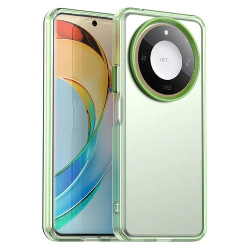 Funda Híbrida TPU a Prueba de Golpes para Honor X60 Candy PC (Verde)