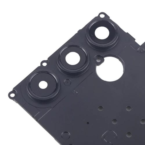 Couvercle de lentille de caméra arrière Samsung Galaxy A14 SM-A145F (Noir) - (10 pièces)