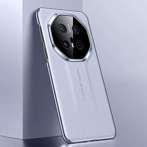 Funda de Cuero a Prueba de Golpes para Huawei Mate 70 Rs Ultimate (Morado)