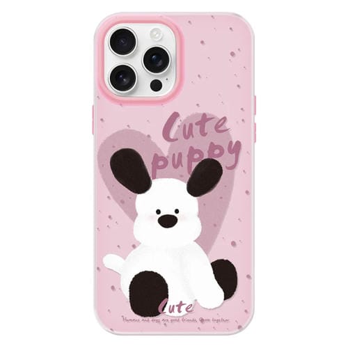 Funda híbrida TPU Policarbonato iPhone 16 Pro Max Tacto Sedoso (Rosa)