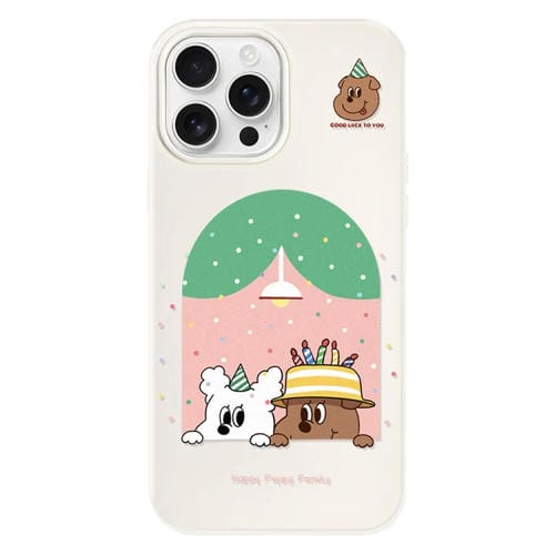 Funda Híbrida TPU y PC para iPhone 16 Pro Tacto Sedoso y Gelatinoso (Beige)