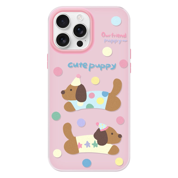 Funda híbrida TPU y PC iPhone 14 Pro Tacto Sedoso y Gelatinoso (Rosa)