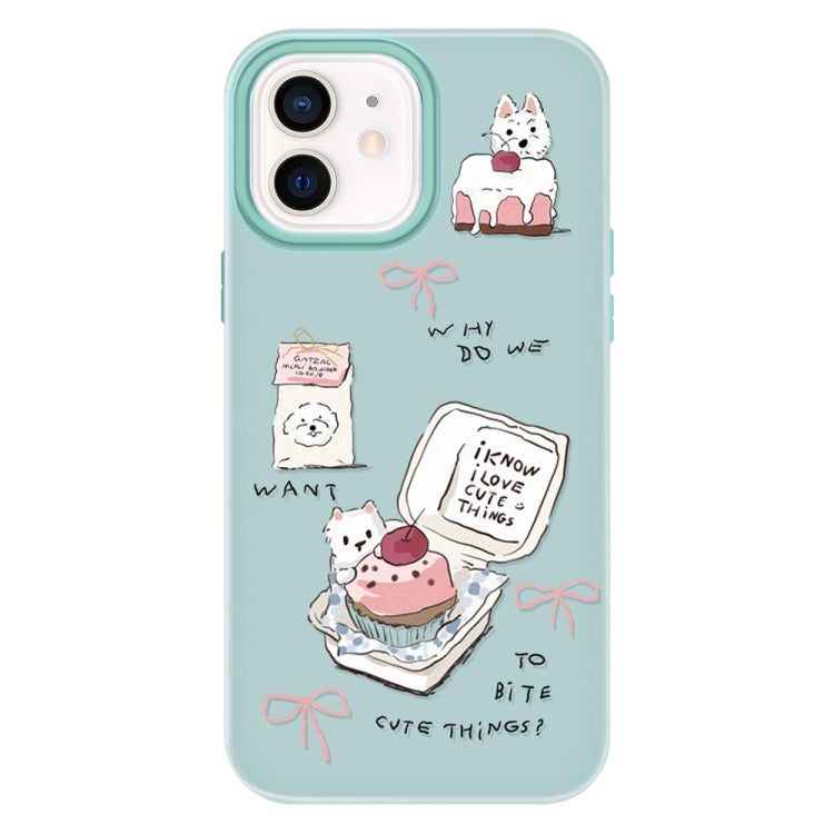 Funda híbrida TPU y Policarbonato iPhone 11 con Tacto Sedoso (Verde Claro)