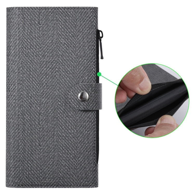 Funda de Cuero con Tapa Magnética Rfid Magsafe para iPhone 14 Pro Vili Gbs-C Series (Negra)